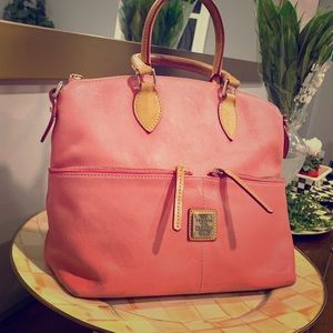 Dooney & Bourke Satchel in Bubble Gum